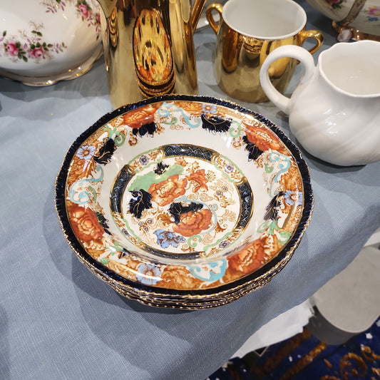 Wood and son handpainted imari bowl