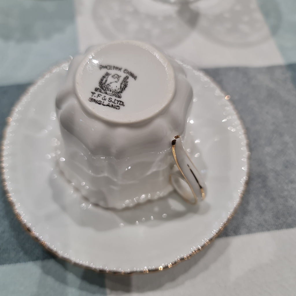 Rare T.F & S coffee set