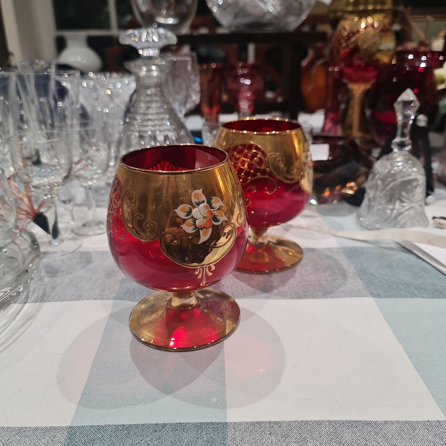 Rare Murano Cranberry Glass