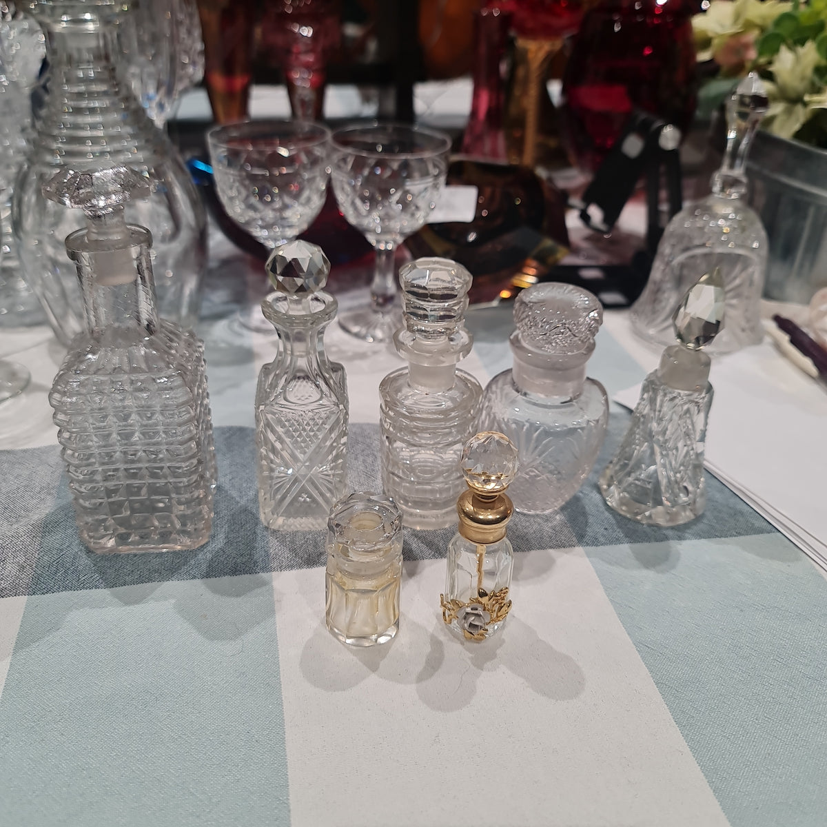 Set of 7 rare vintage perfume bottle