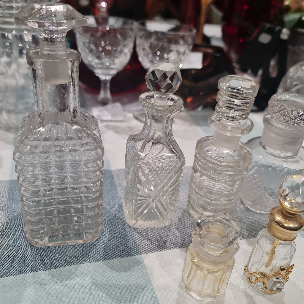 Set of 7 rare vintage perfume bottle