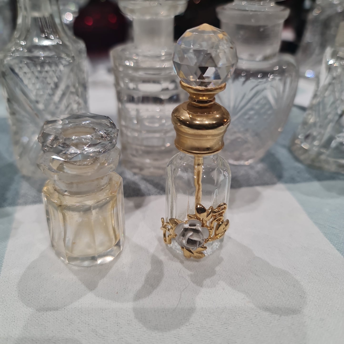 Set of 7 rare vintage perfume bottle