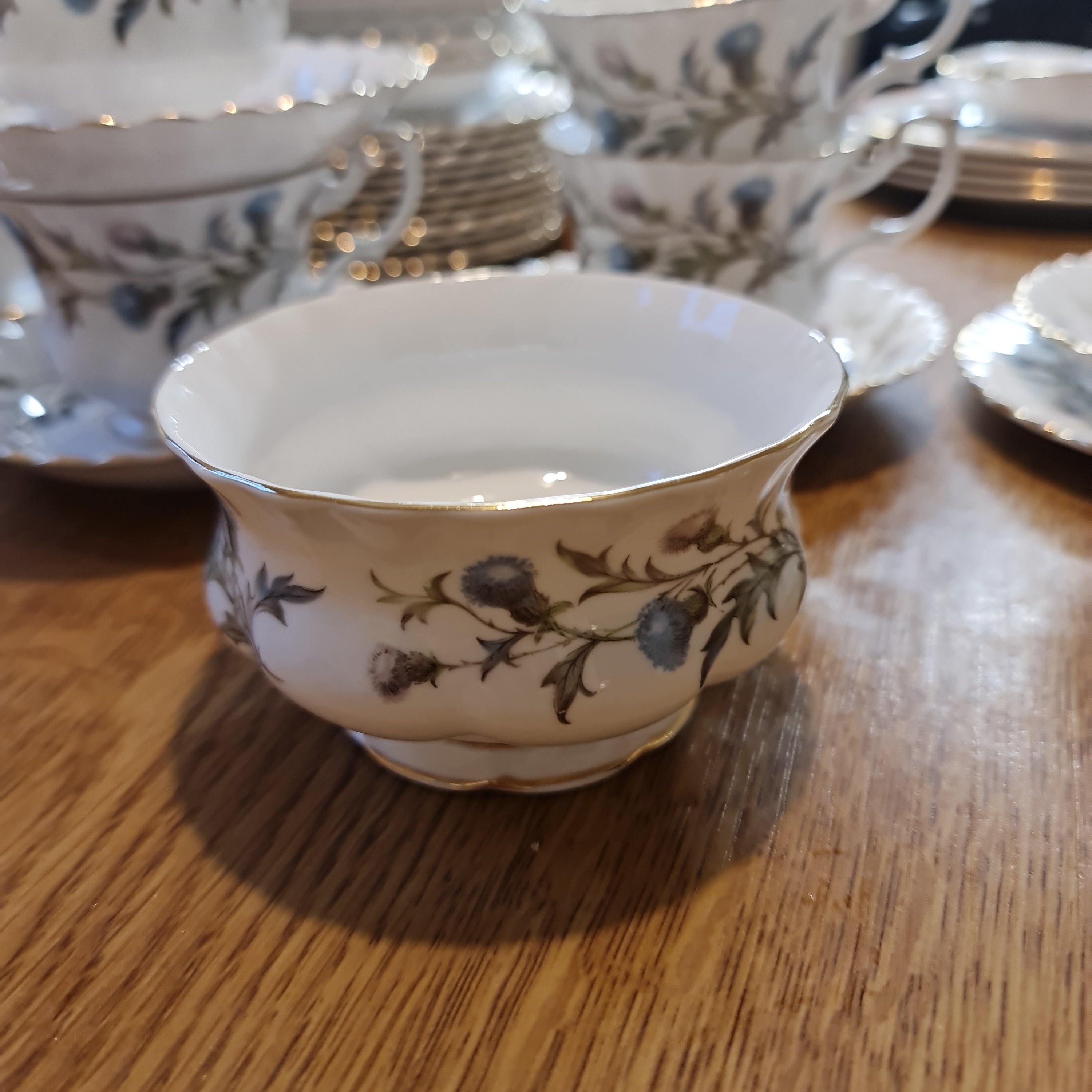 Royal Albert brigadoon sugar bowl
