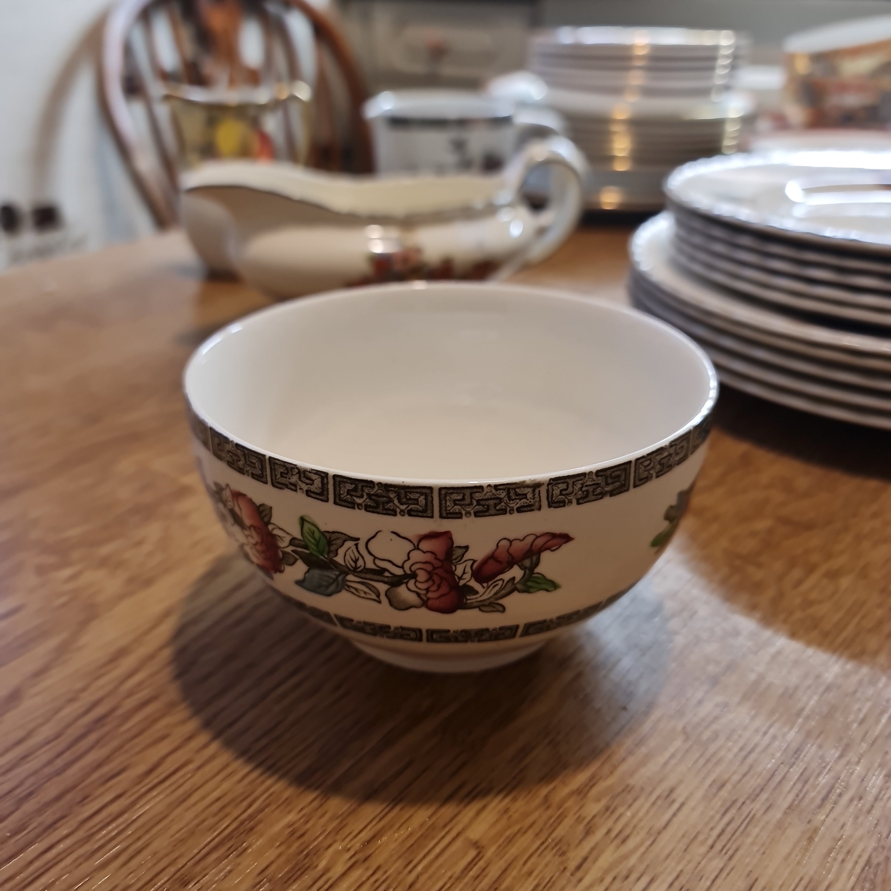 Johnson Brother Indian Tree sugar bowl
