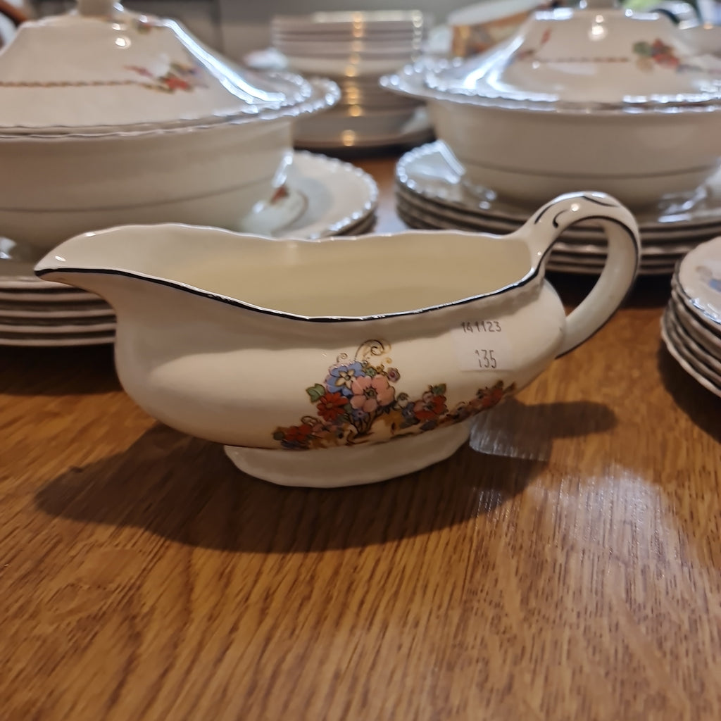 Vintage Myott Staffordshire fine Bone China Gravy boat
