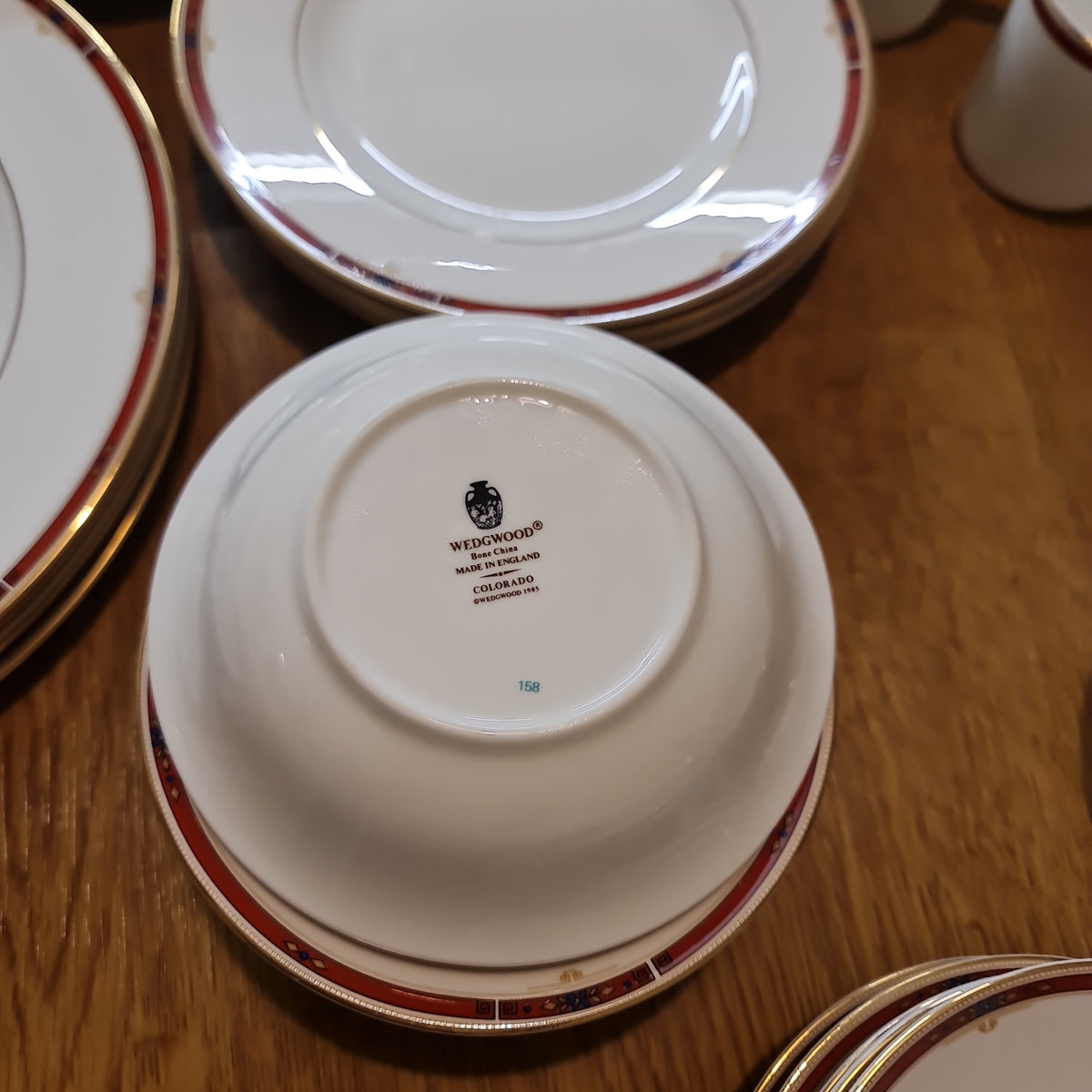 Wedgwood Colorado fine Bone China soup bowl