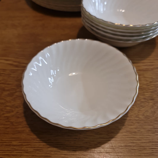 Wedgwood Gold Chelsea fine Bone China soup bowl