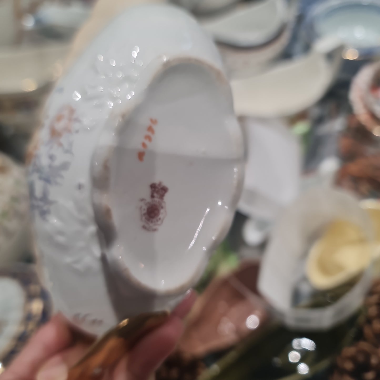 Rare Royal Burslem gravy boat