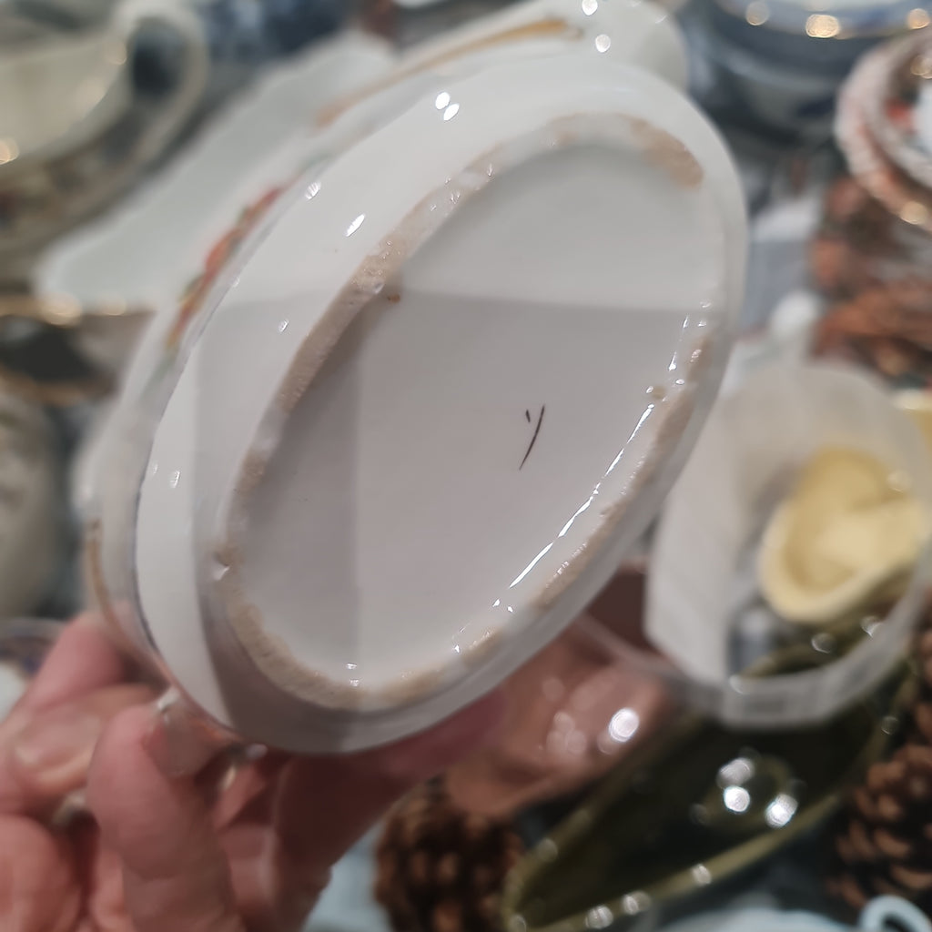 Early century pretty gravy boat