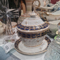 Frist period Royal Worcester Canister with Lid