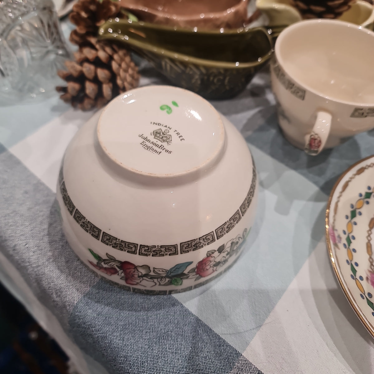 Johnson brother Indian Tree sugar bowl