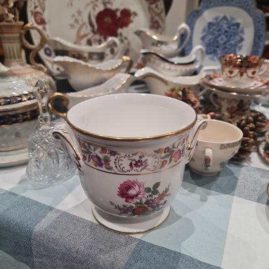 Rare Hammersley Dresden Spray flower pot 13 cm tall