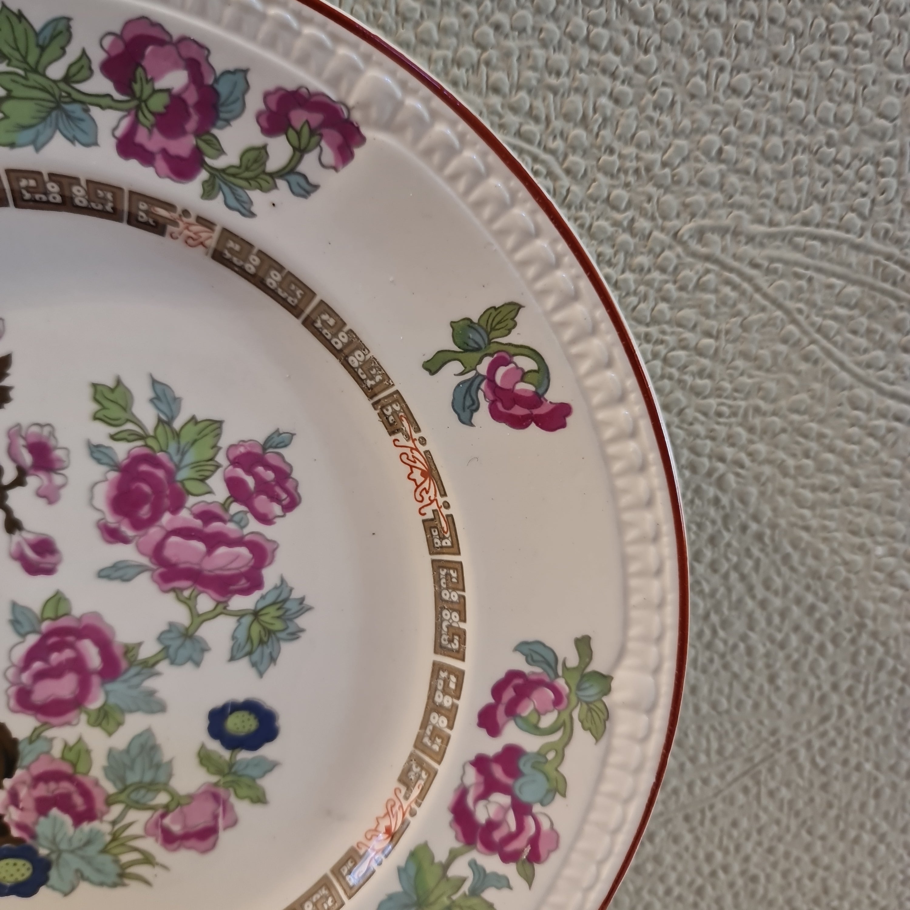 Royal Leighton 23 cm plate Indian Tree