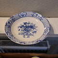 Mason pasta bowl Blue and White patent ironstone
