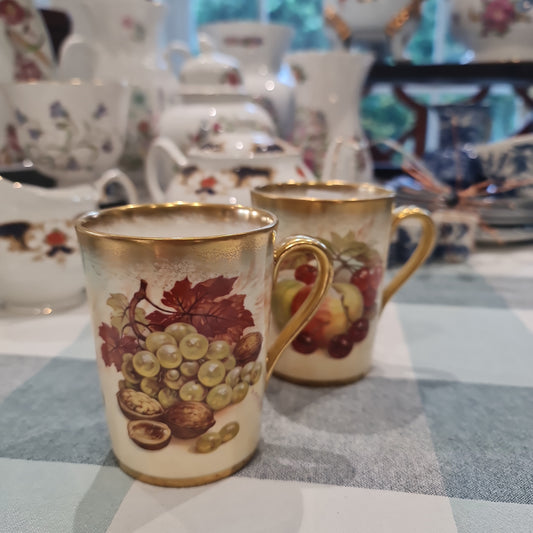 Hammersley autumn gold drink mug A Pair