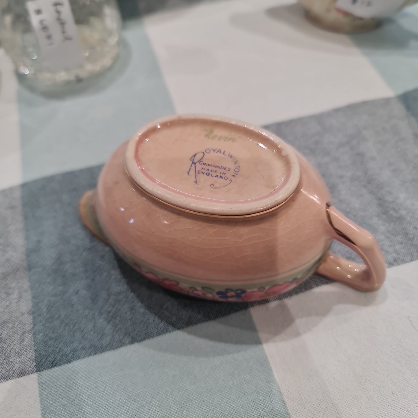 Royal Winton cute sauce boat