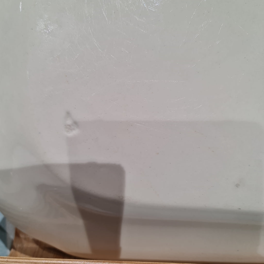Antique Antique blue and white square platter est 1657