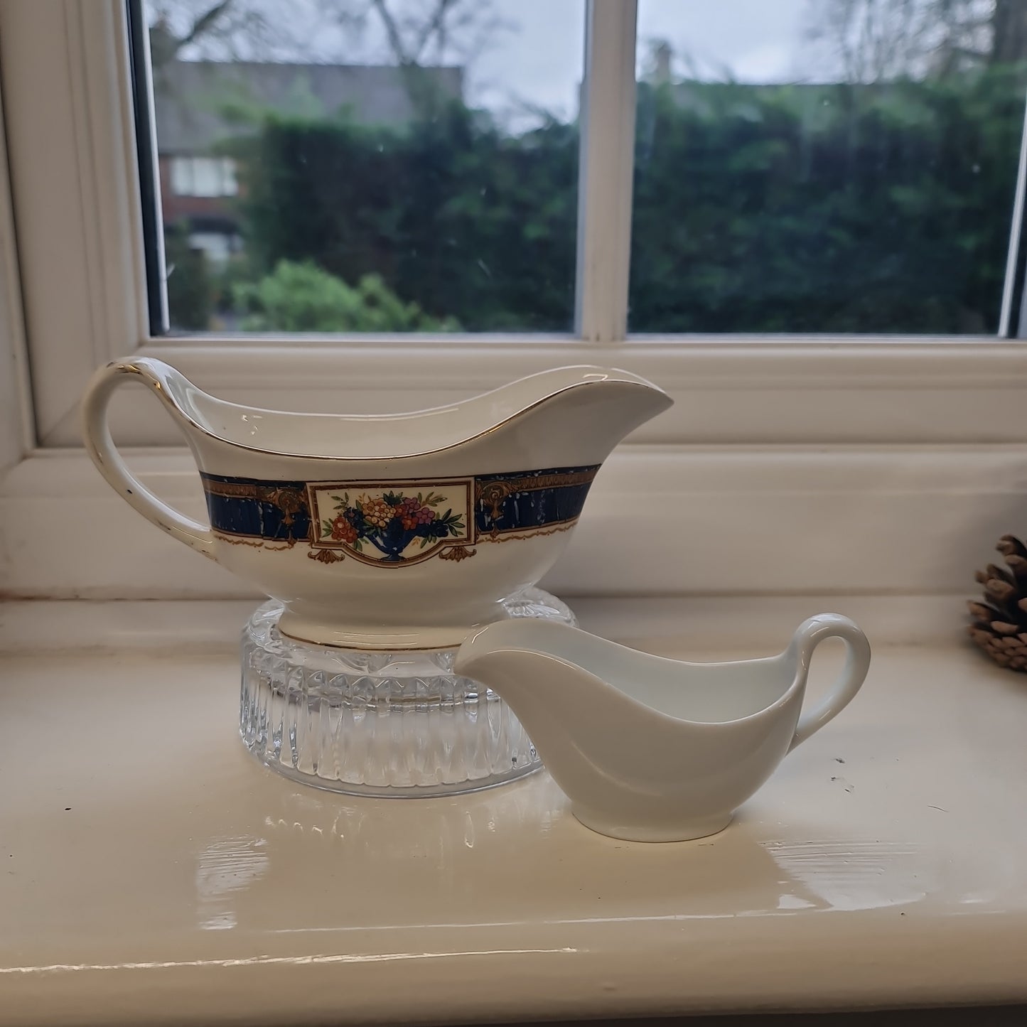 Rare Lawley gravy boat