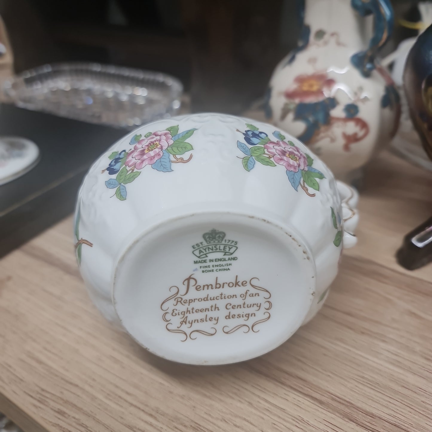 Rare Anysley Pembroke jug