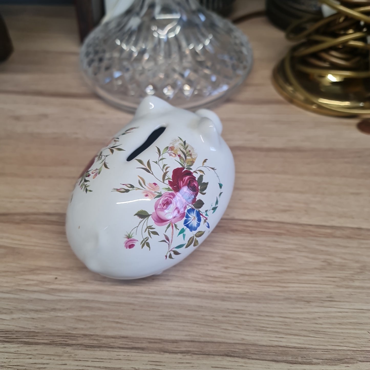 Vintage porcelain piggy bank