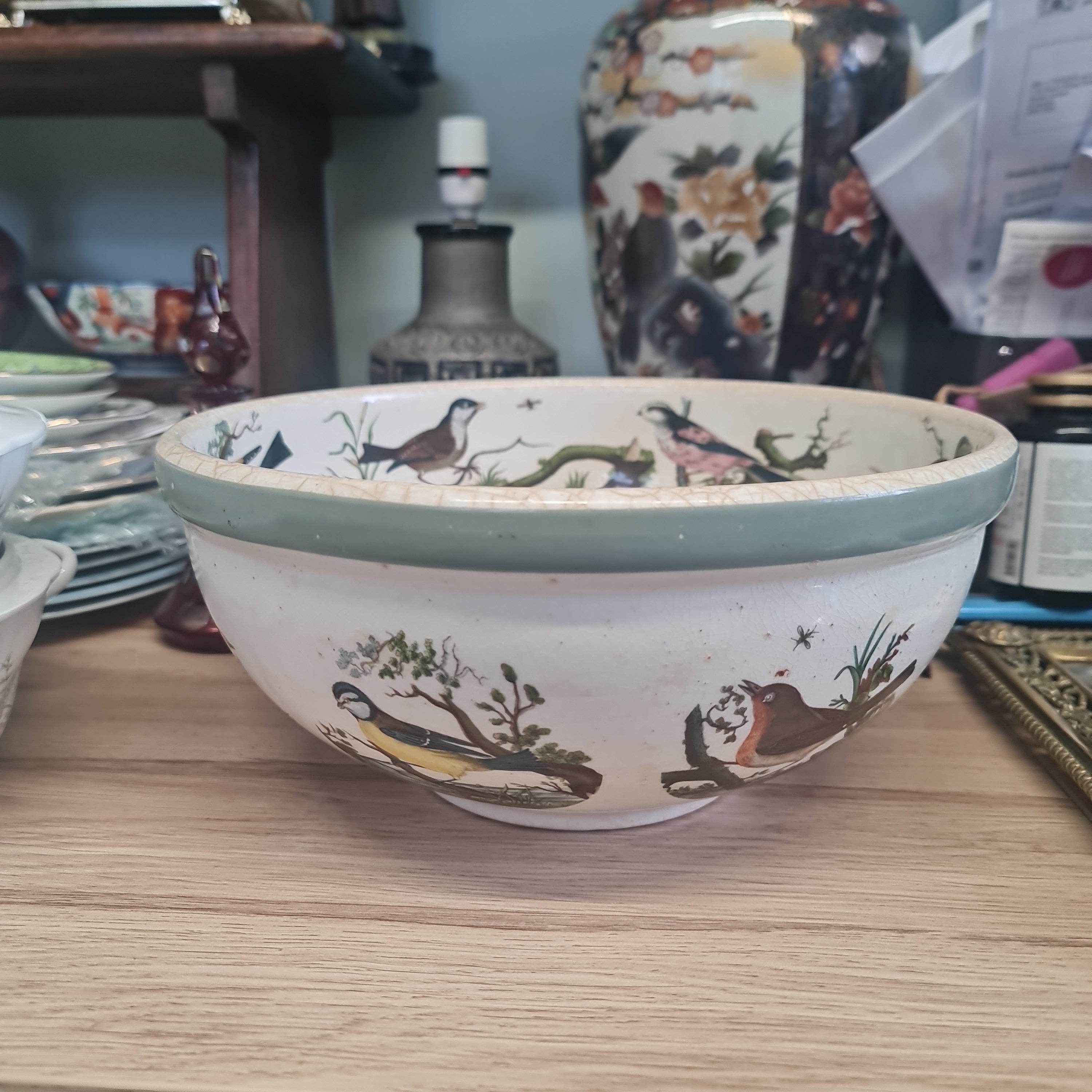 Vintage Portmeirion big bowl- with age related crazing