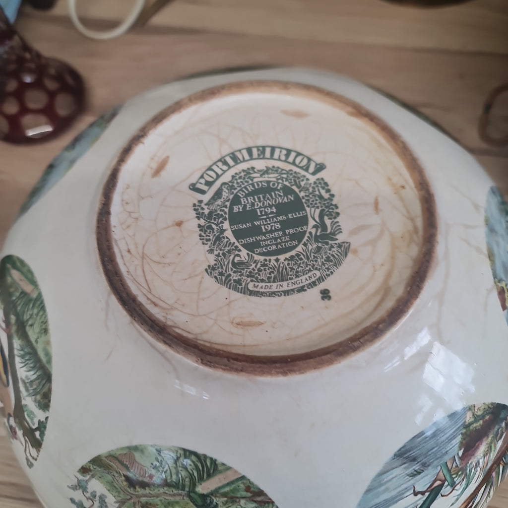 Vintage Portmeirion big bowl- with age related crazing