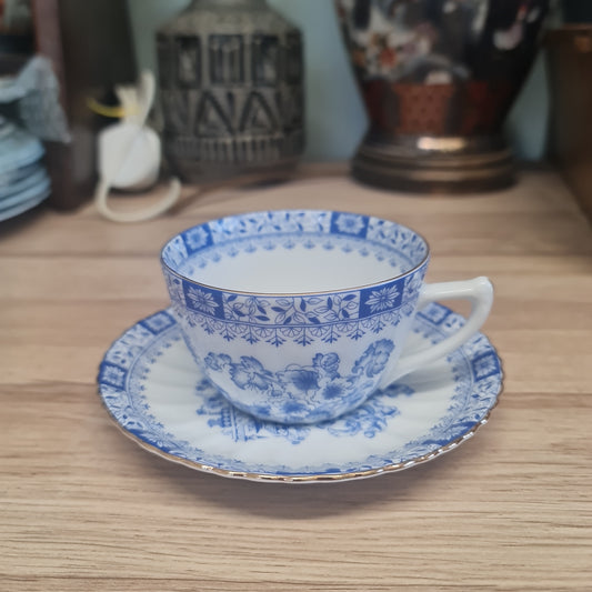 Seltmann Weiden blue and white 1860 tea set duo