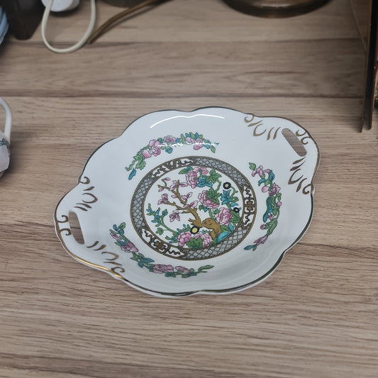 Rare Coalport Indian Tree 2 handed bowl