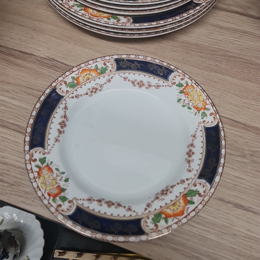 Thomas Forester & son Stratford series 1859 Imari Plate 25cm