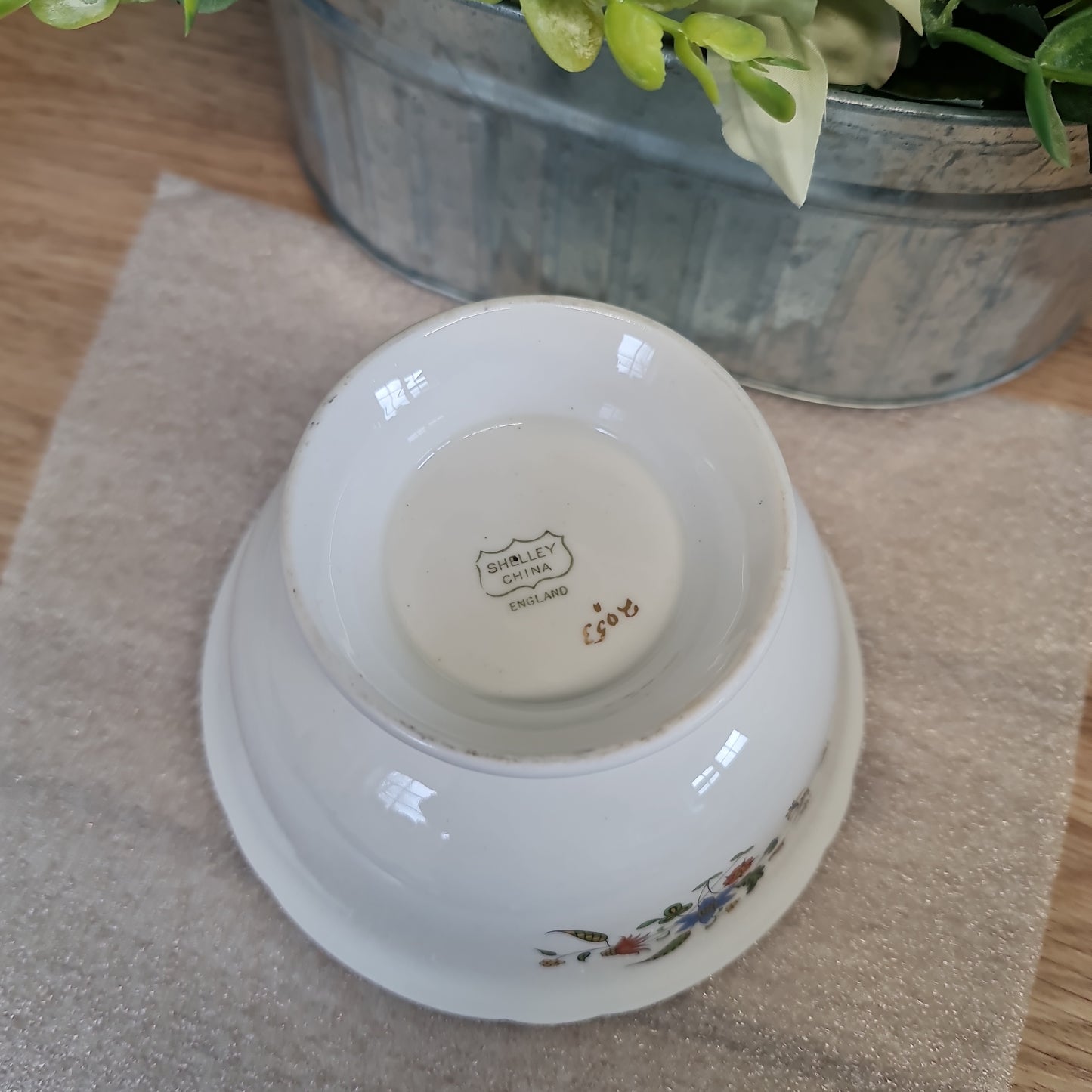 Rare Shelley fine bone china bowl