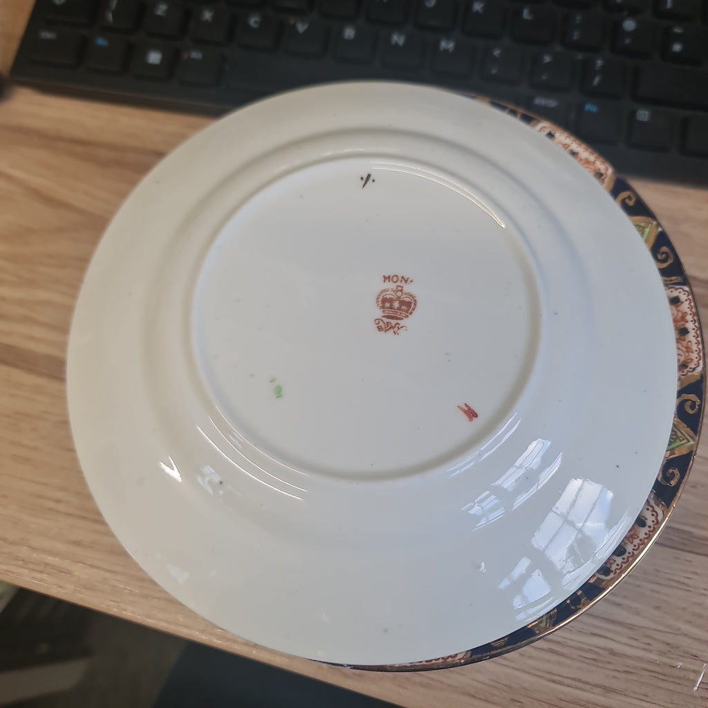 Vintage imari part handpainted plate 17 cm