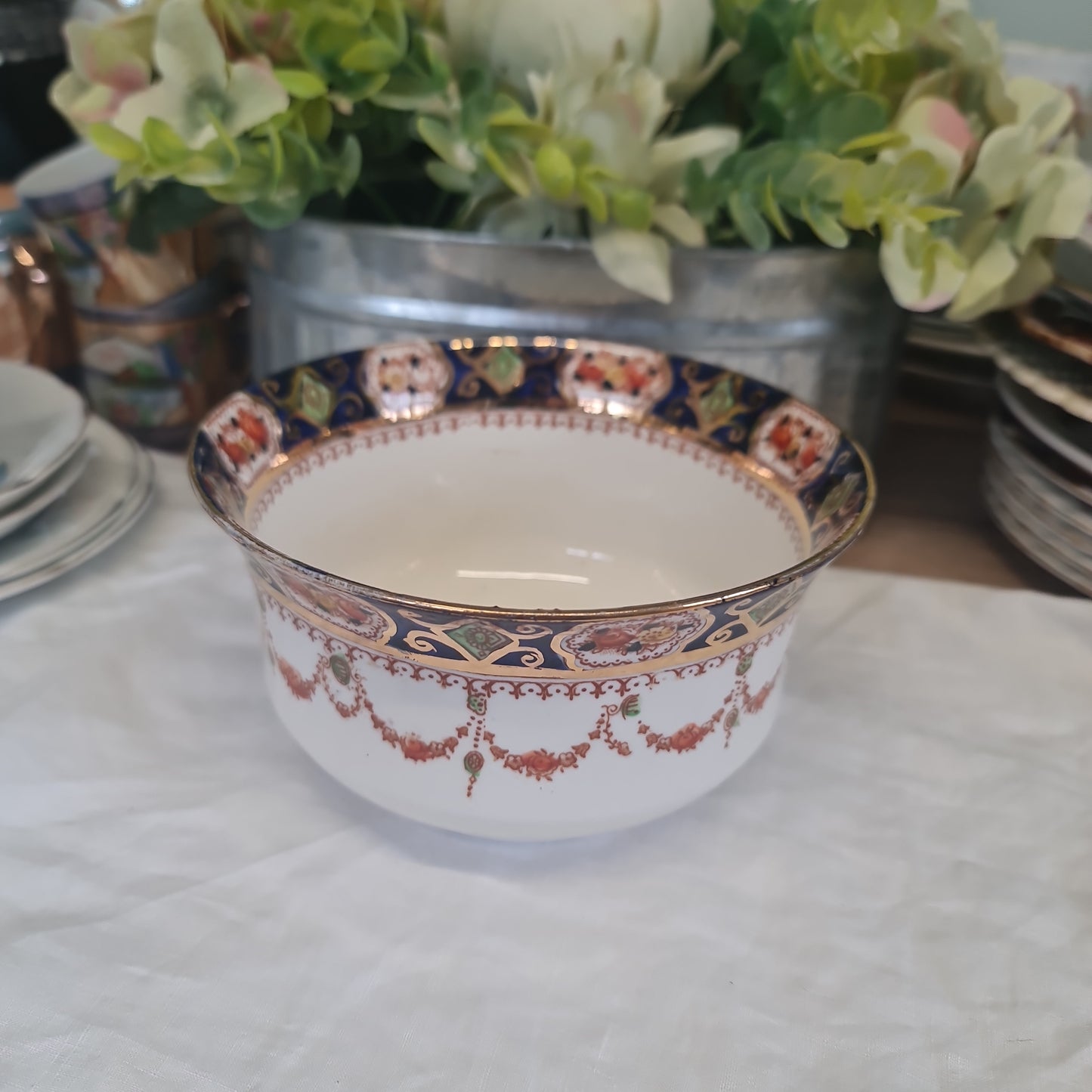 Antique Mona Staffordshire inmati big bowl