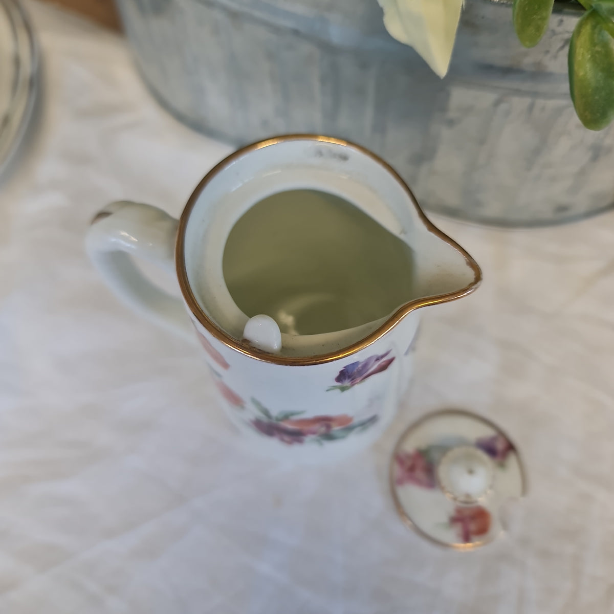 Rare Hammersley sweet pea milk jug