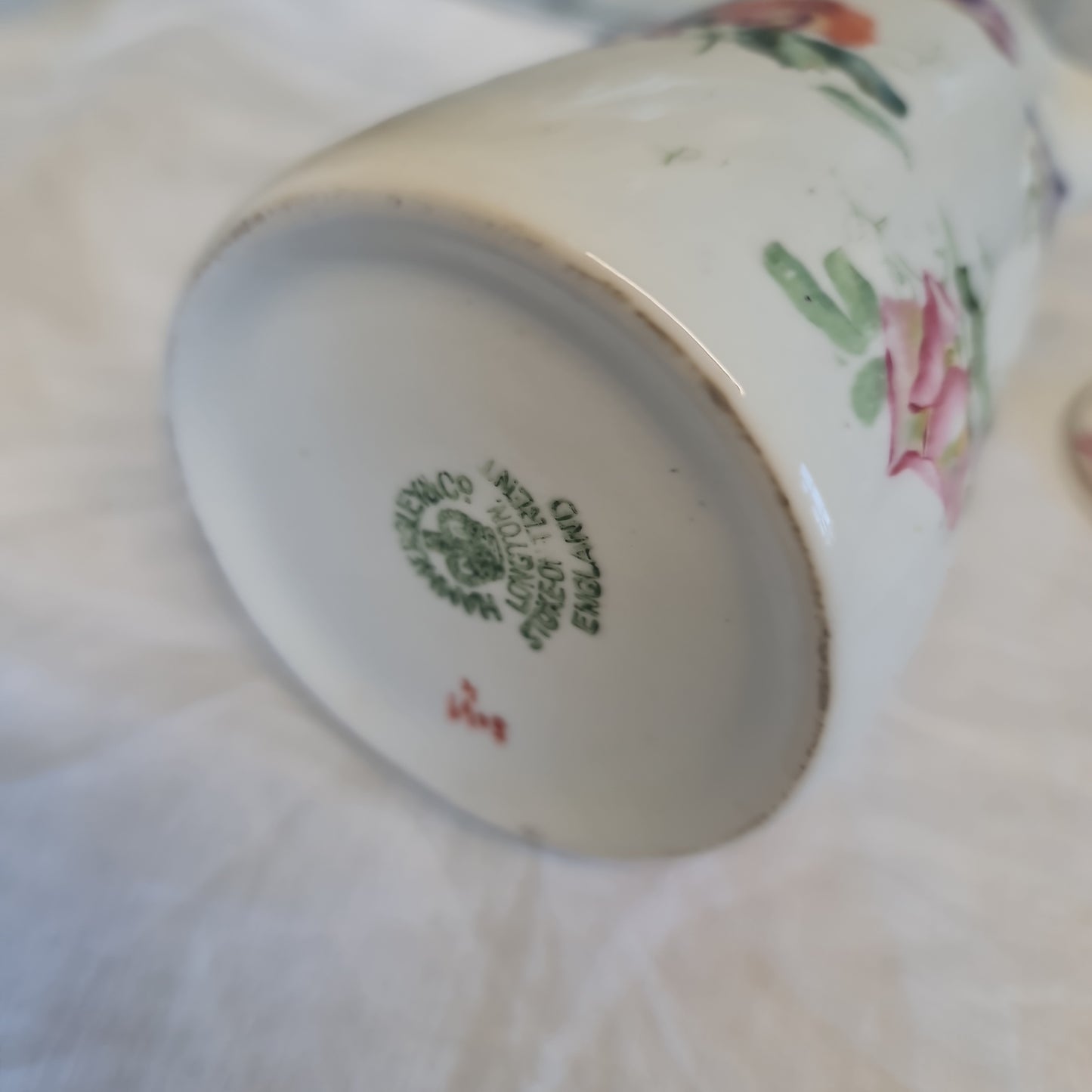 Rare Hammersley sweet pea milk jug