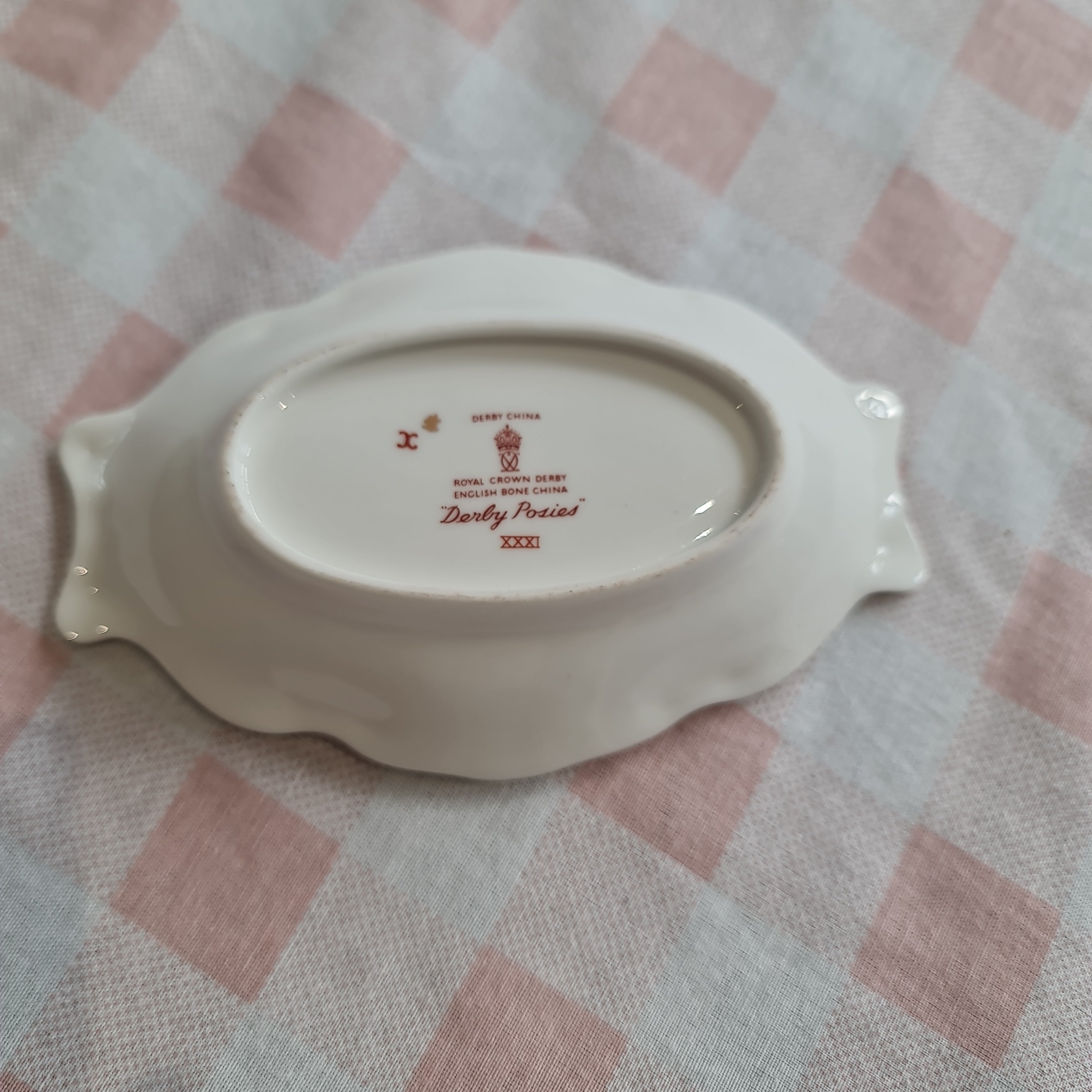 1968 Crown Derby Derby Posies
Trinket dish