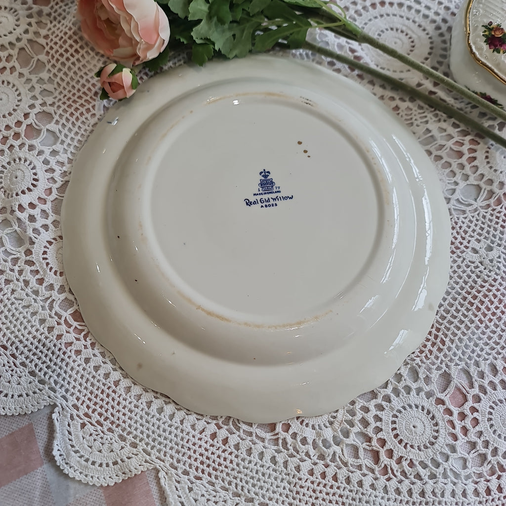 Booths vintage old willow 26 cm plate