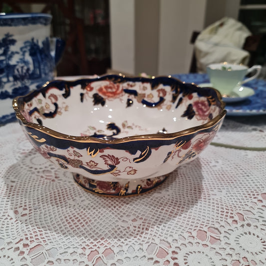 Amazing Vintage Mason big fruit bowl-Mandalay