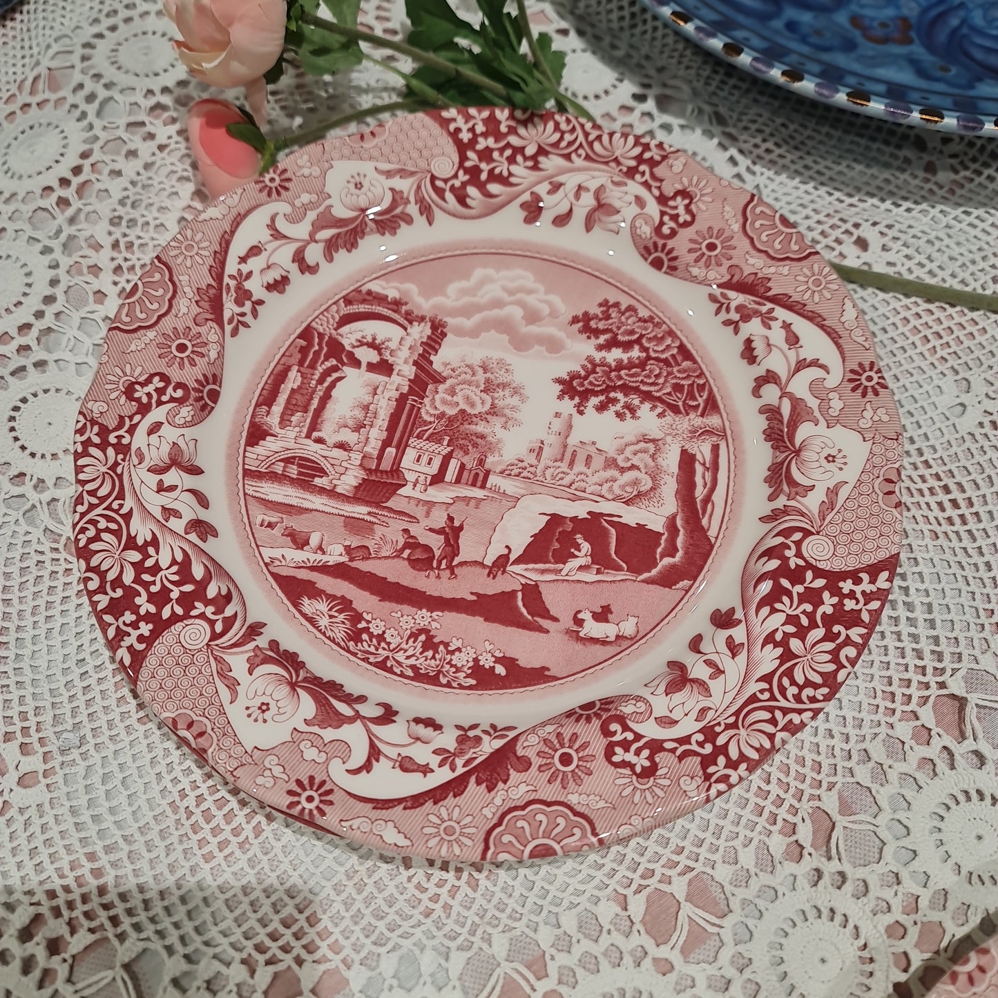 Spode Italian Canberry big dinner plate  - brand new