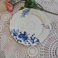 Rare 19th Century Blue chrysanthemum 19 cm plate - Likely Coalport