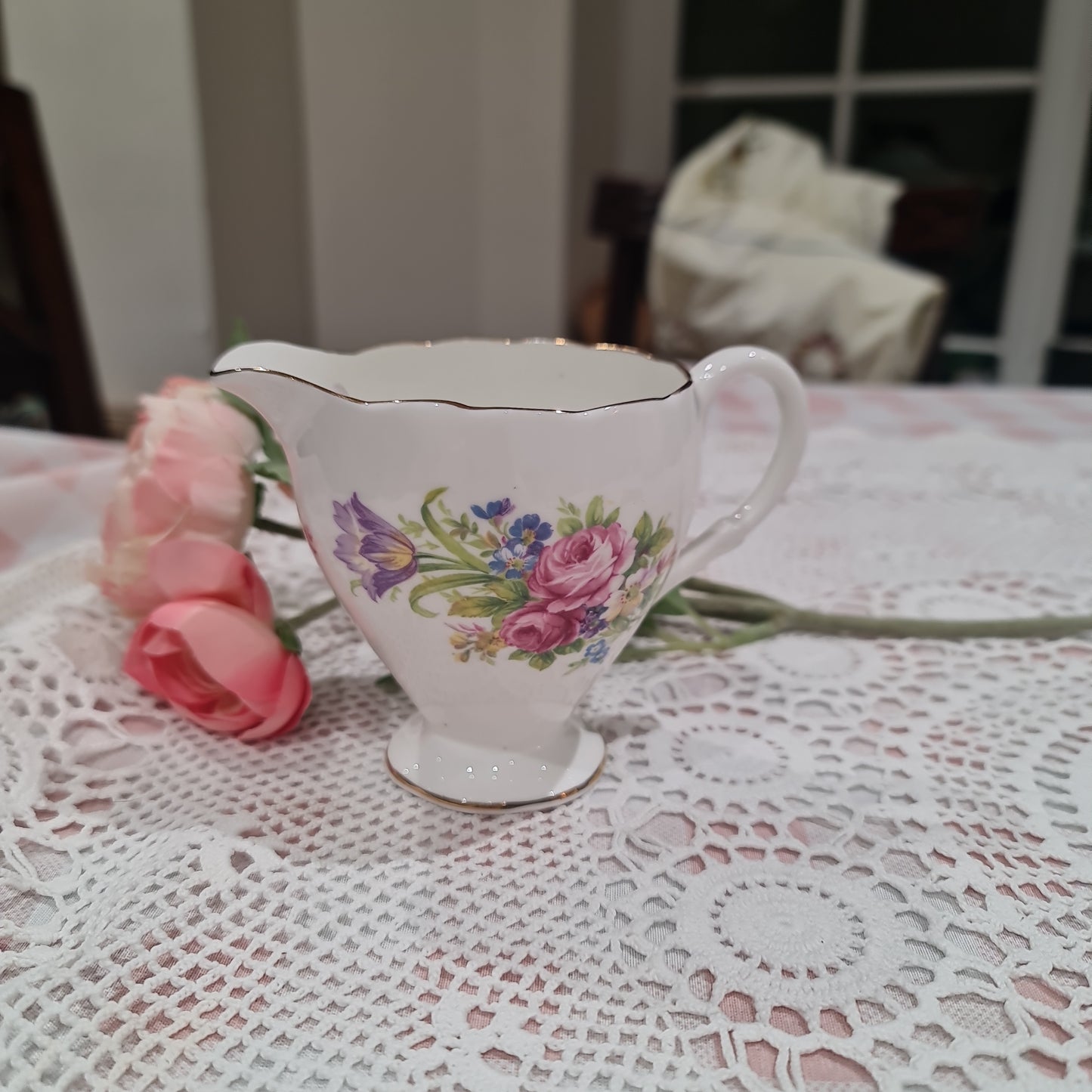 Vintage Foley fine bone china milk jug