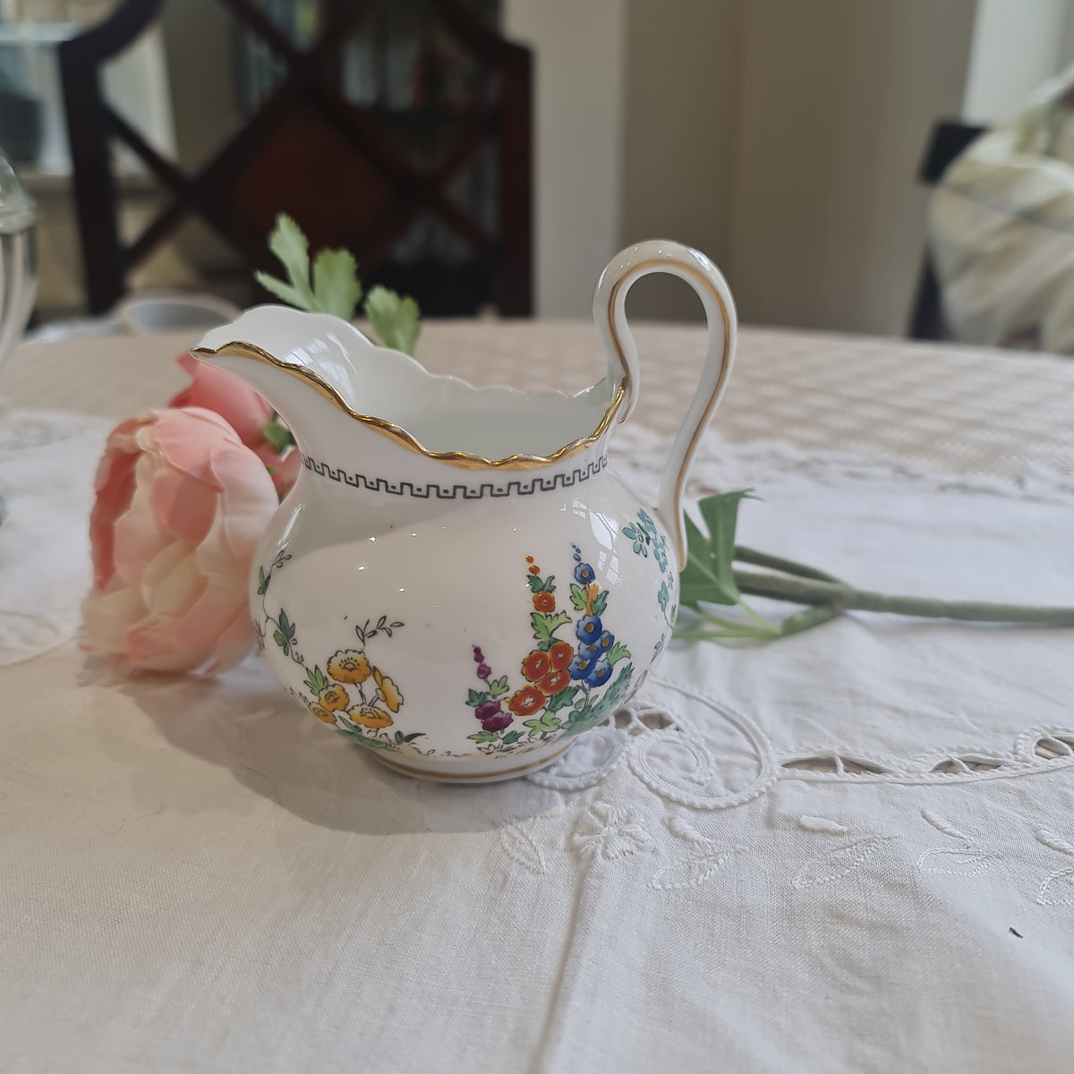 Vintage Fine Bone China Milk Jug