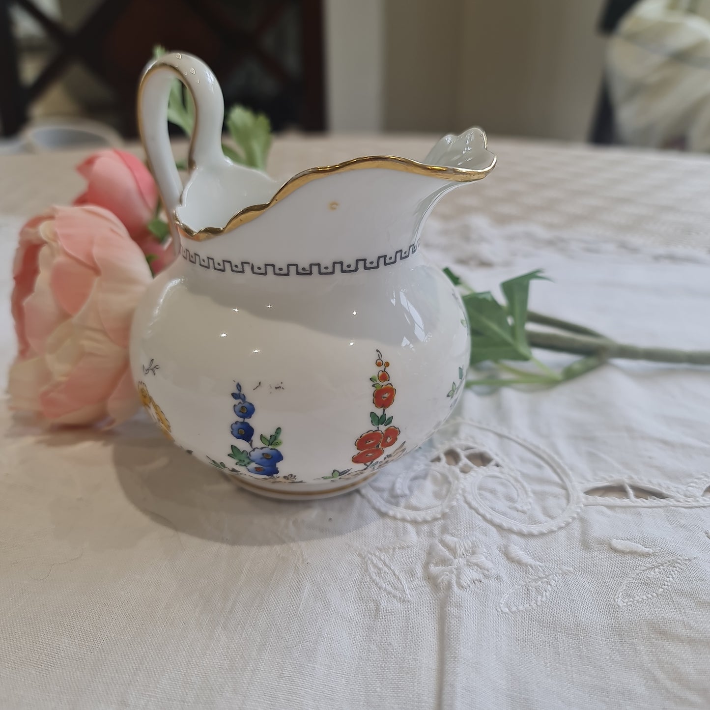 Vintage Fine Bone China Milk Jug