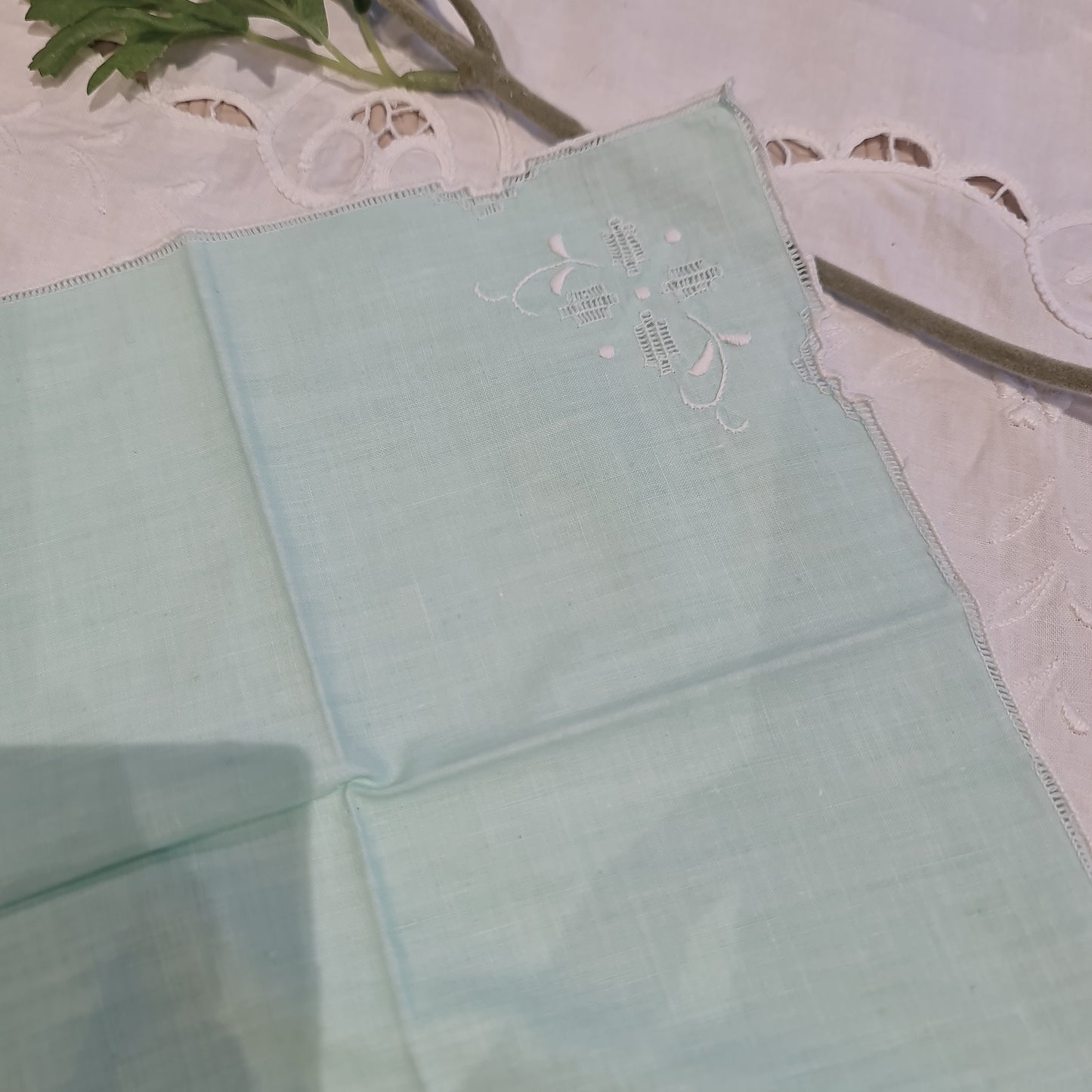 Vintage Tablecloths Handmade , embroidery , linen