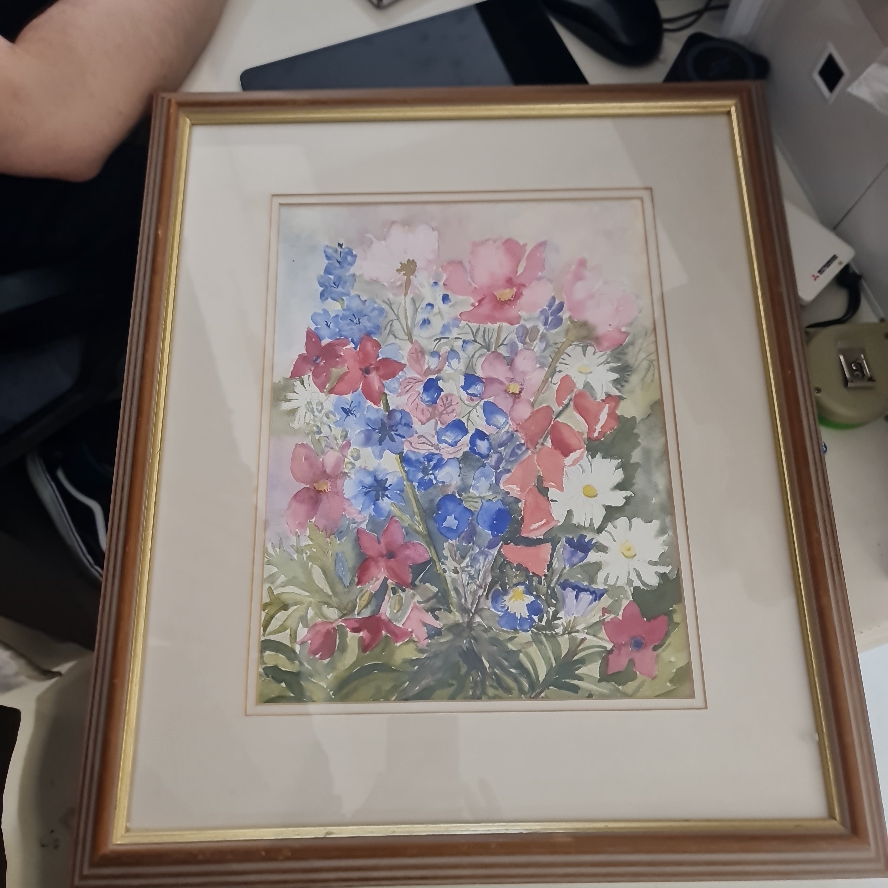 Original watercolour painting By Anne Dalton