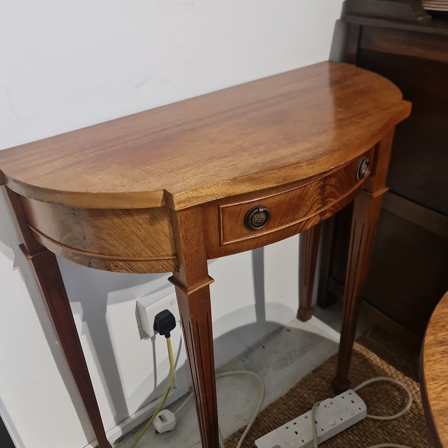 Vintage semi dune side table