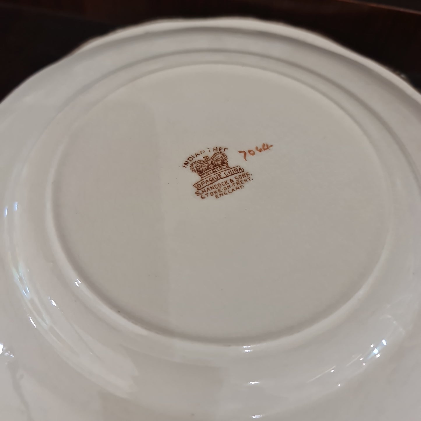 Hancock and son rare India tree 20 cm plate