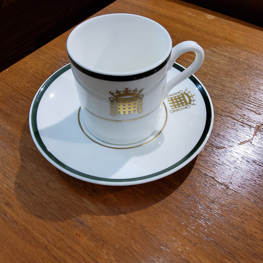 Wedgwood House of Parliament Coffee Cup and Saucer