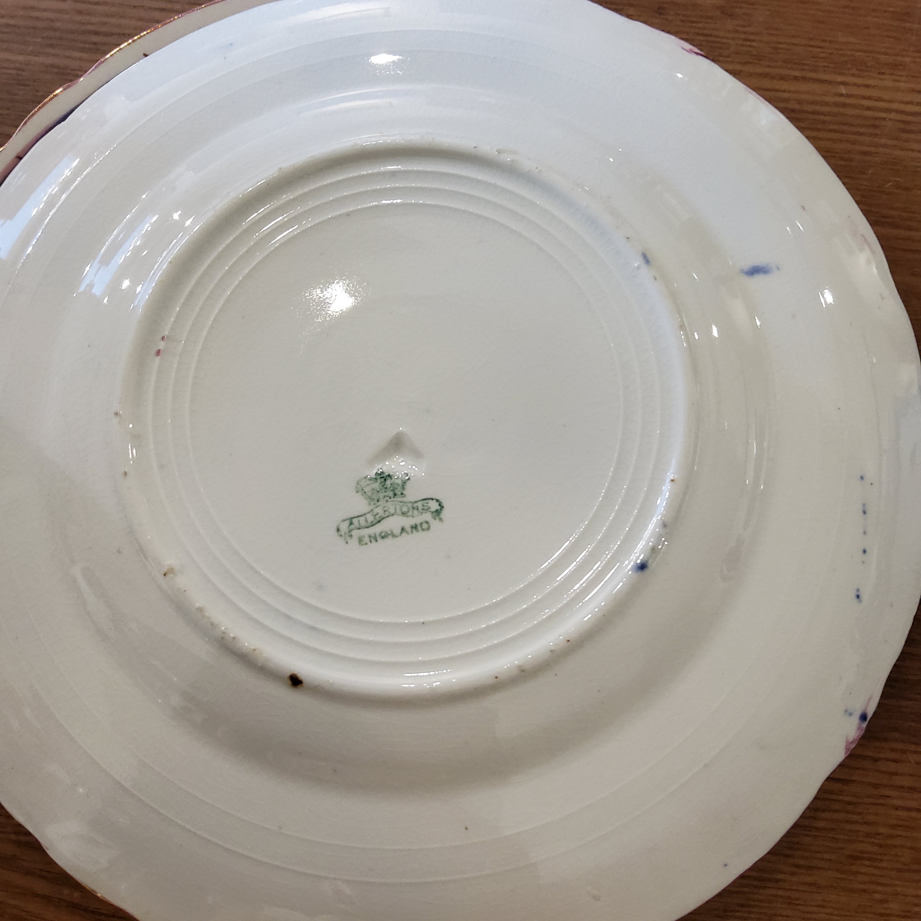 Allertons Iron stone Imari-Style plate