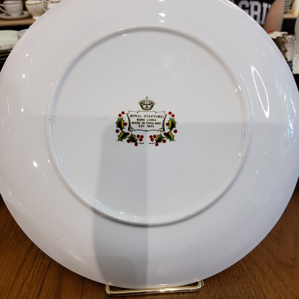 Royal Stafford Christmas Greeting Plate (1979)