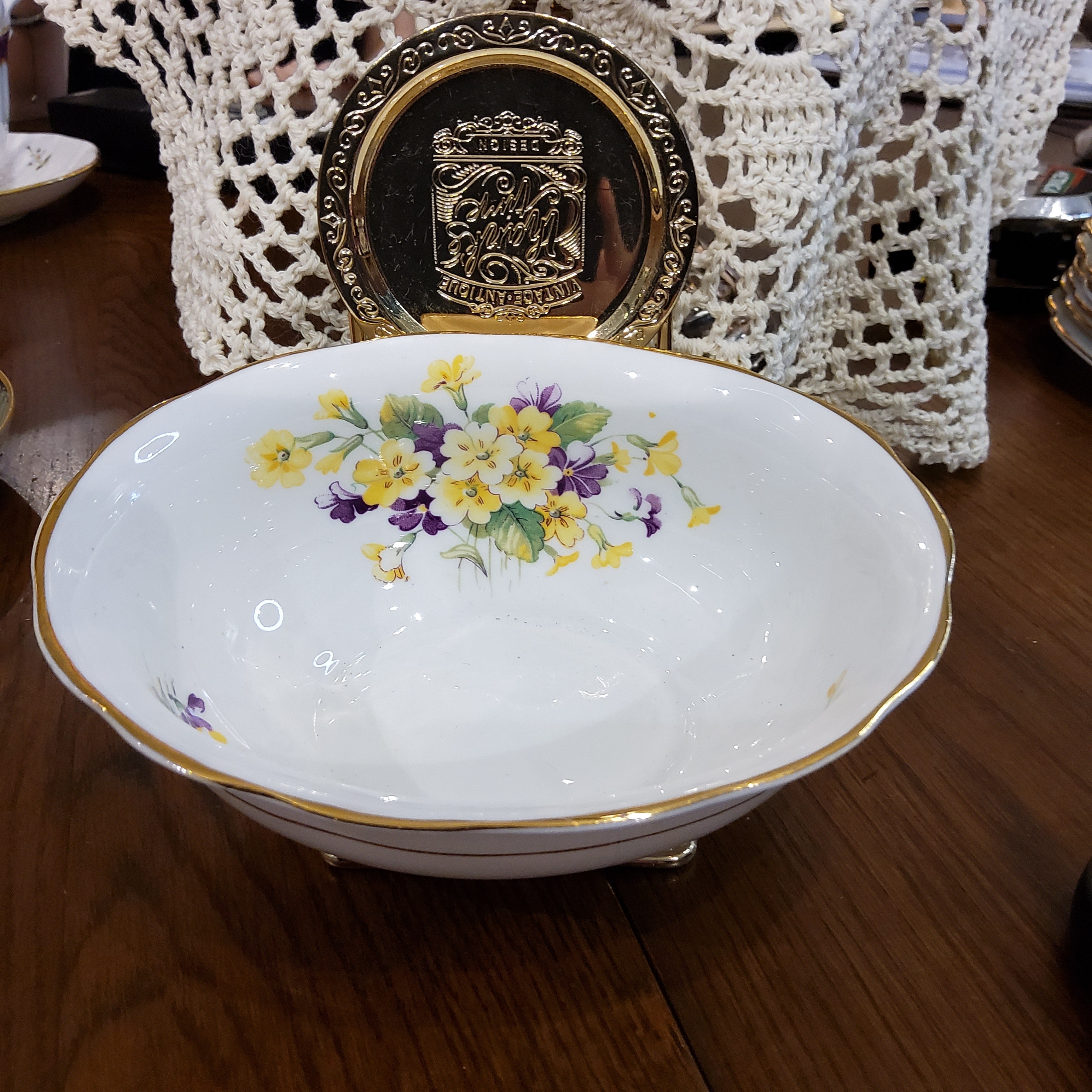 Royal Albert Sugar Bowl - Primrose & Violet Design